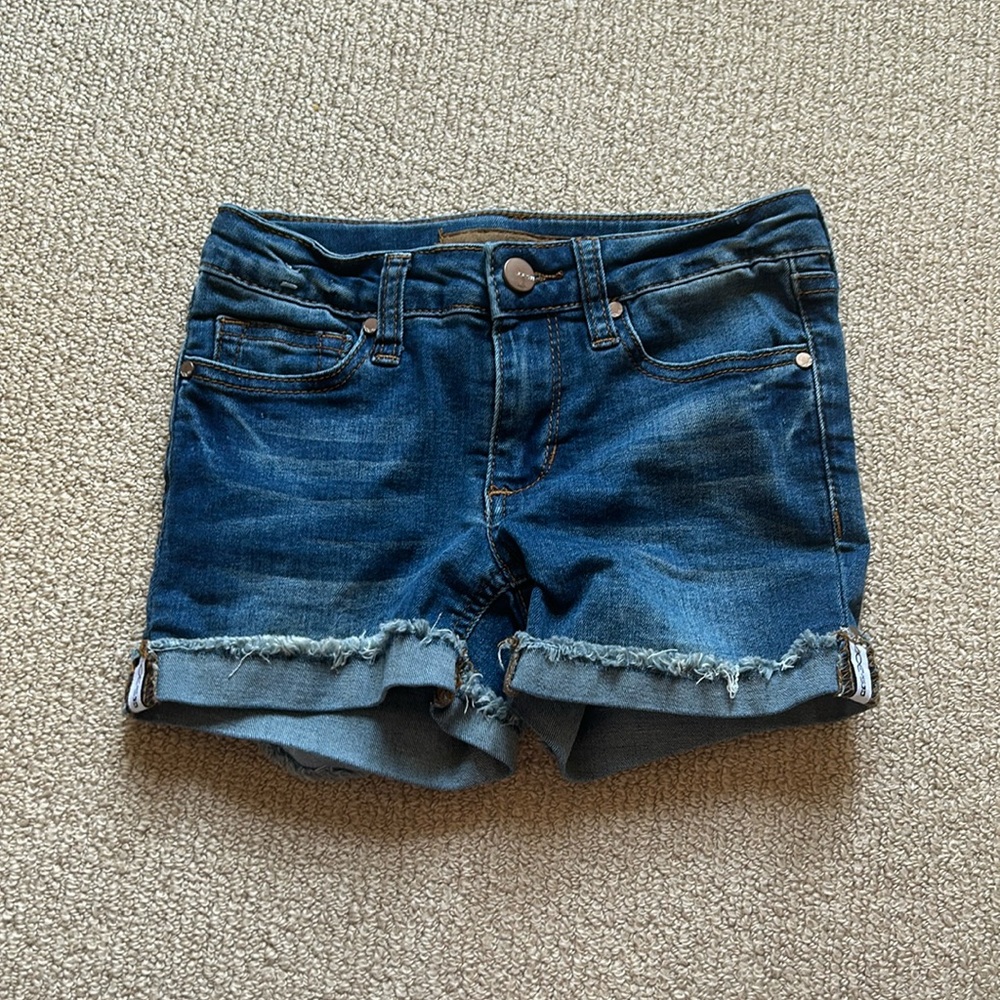 joe’s blue denim jean shorts